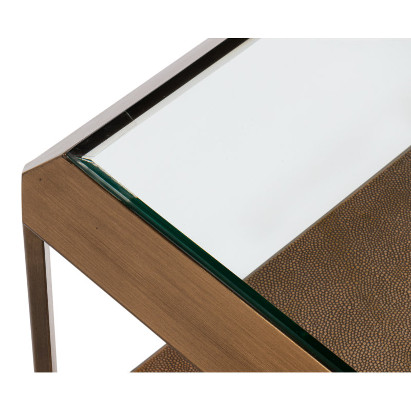 Gilbert Glass Top Single Coffee Table