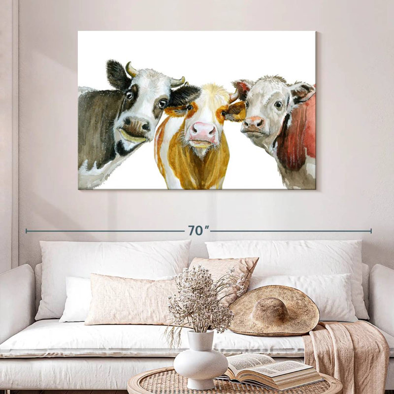 Brampt Cows, 32" H x 48" W