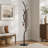 Metal  And  Standing Coat Rack-1806695690