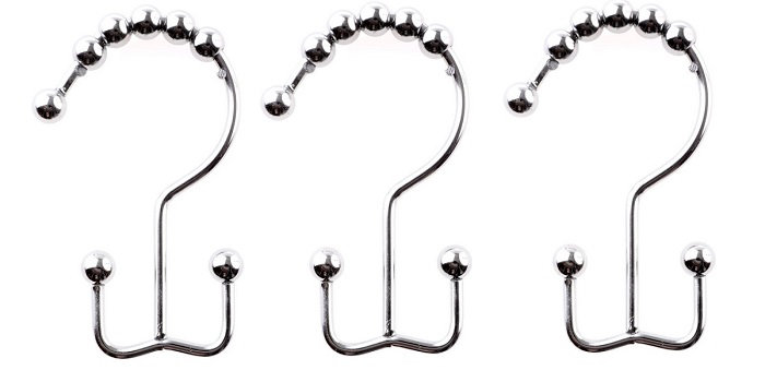 Delta Novelty Tension Shower Curtain Hook (Set of 12) Daniels Bath 