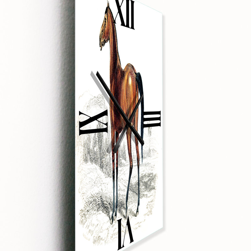 Horloge murale cheval, Petit