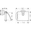 AXOR Citterio Wall Mounted Toilet Paper Holder-12087489
