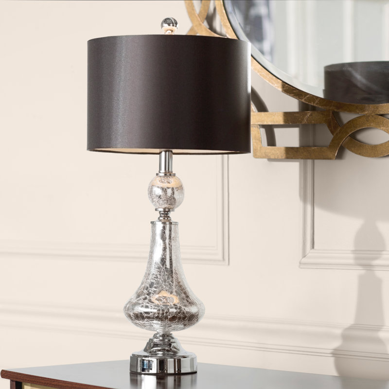 Ensemble de lampes de table 24 po Gadson, Chrome chrome