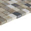 Marble Collection 1" x 1" Natural Stone Mosaic Accent Tile in Brenta Blend