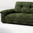 Retro Mid-Century Straight Small-Space Sofa