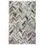 Plutus Cowhide Chevron Area Rug-1400999763