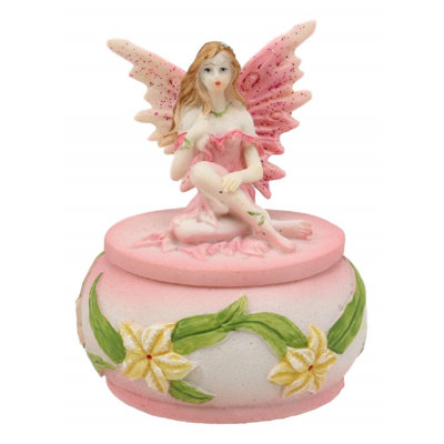 Petite boîte à bijoux en cascade fleur