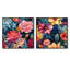Lenna - ensemble de 2 collages carrés floraux-101845272-101845278