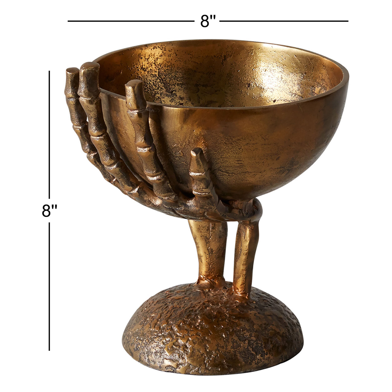 Kalia Handmade Metal Decorative Bowl