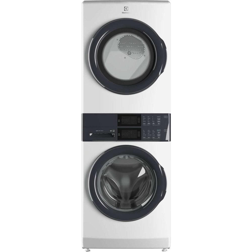 Electrolux Washer & Dryer Set with Stackable 4.4 Cubic Feet Front Load Washer and 8 Cubic Feet