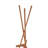 Boði Solid Wood Freestanding 3 - Hook Coat Rack