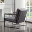 Chaise d'appoint moderne avec structure en métal et confort en mousse haute densité-1099000727