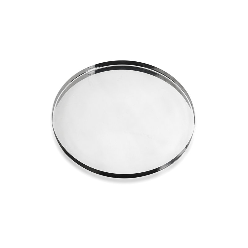 Round Tray Cm. Stile Stainless Steel, Stainless Steel, 40cm