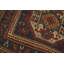 Tapis à motif de teinture de légumes oriental tribal pré-1900 5 x 8