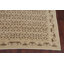 Tapis de couloir unique en laine noué à la main beige / brun 7 pi 11 po x 19 pi 1 po Niyema des années 1960
