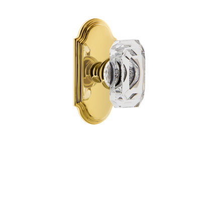 Poignée de porte en cristal Grandeur