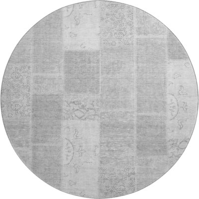 Tapis argent Cerrito lavable à la machine de qualité supérieure
