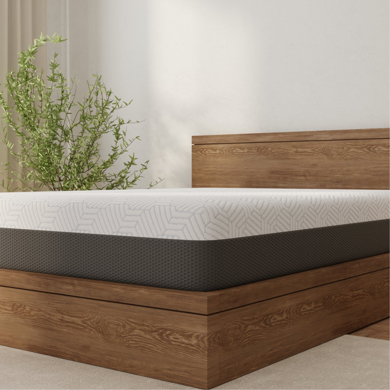 Matelas simple 12 po avec housse de refroidissement, Lit simple