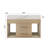 Bathroom Vanity with Ceramic sink-503797567