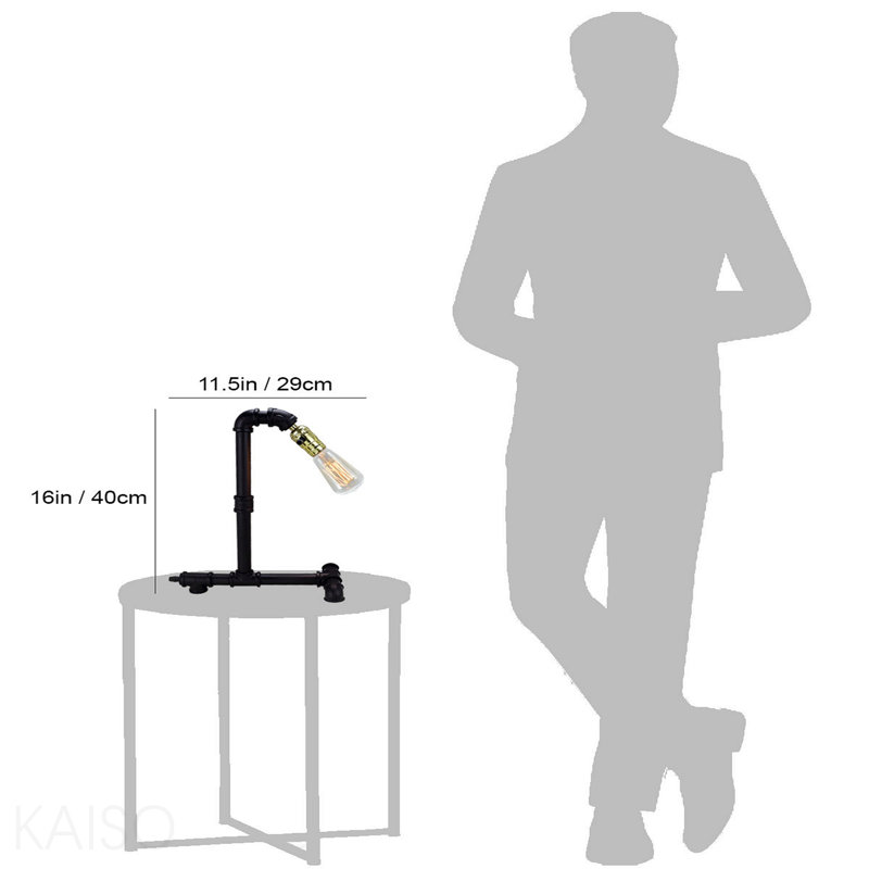 Lampe de bureau industrielle