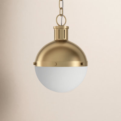 1 - Light Single Globe Pendant