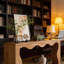 Console Farmhouse - Table d'entrée de style vague rétro