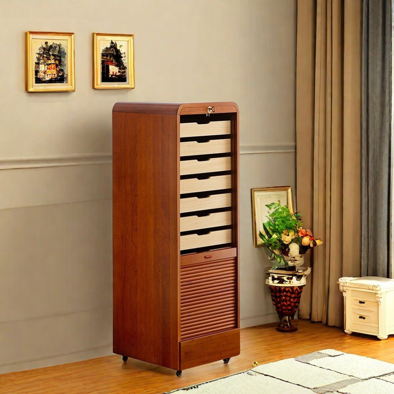 Retro Compact And Practical Accent Cabinet