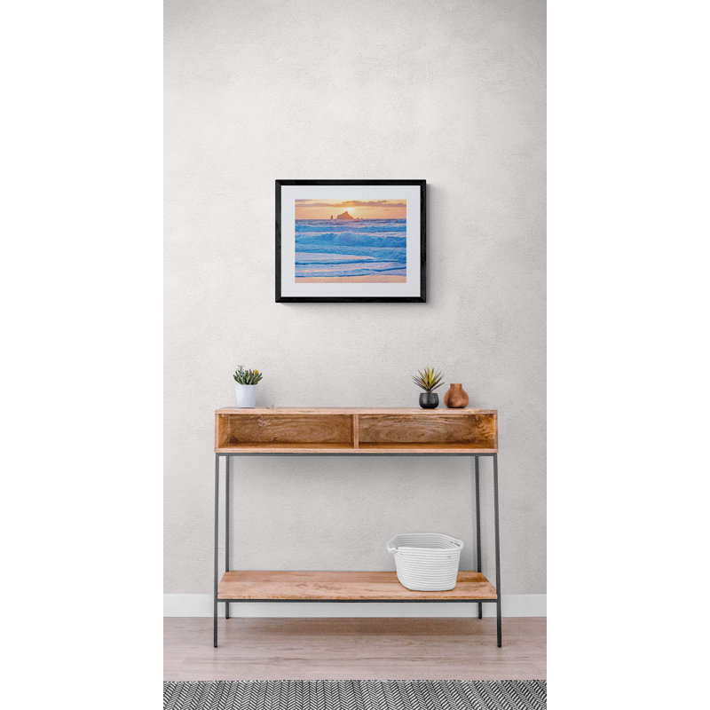 Rialto Beach Sunset Print by Bruce Heinemann, Black Framed Paper, 16" H x 20" W