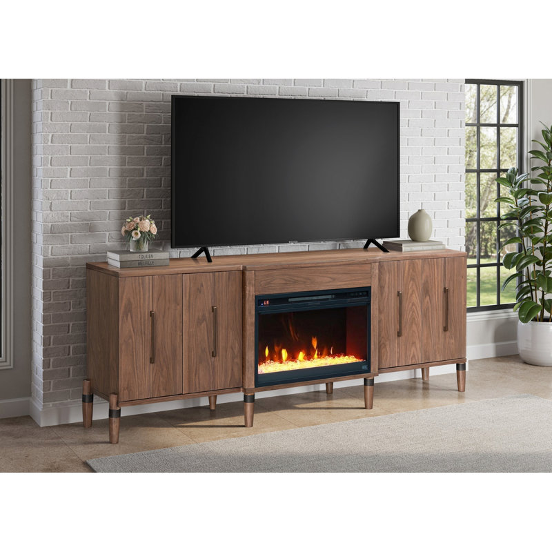 TV Stand with Fireplace