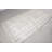 Modern Patchwork Wool Rug, 70.9x113 Inch White Rug