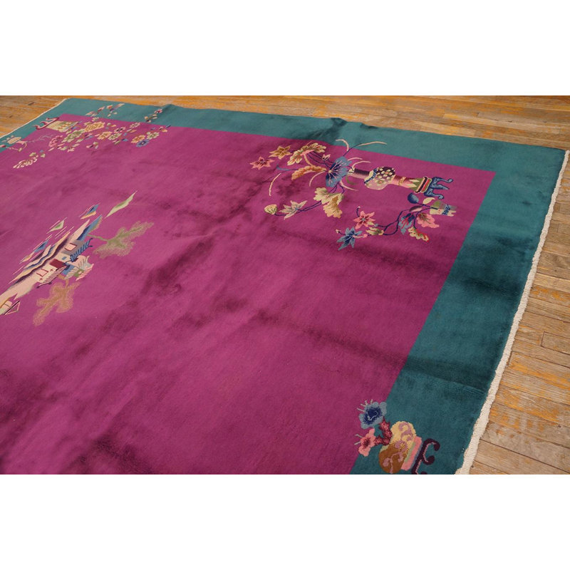 Tapis déco chinois antique