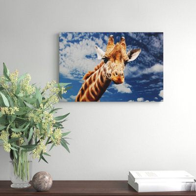 Giraffe Photographic - Wrapped Canvas