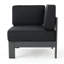 Outdoor V-Shaped Aluminum Sectional Sofa Set