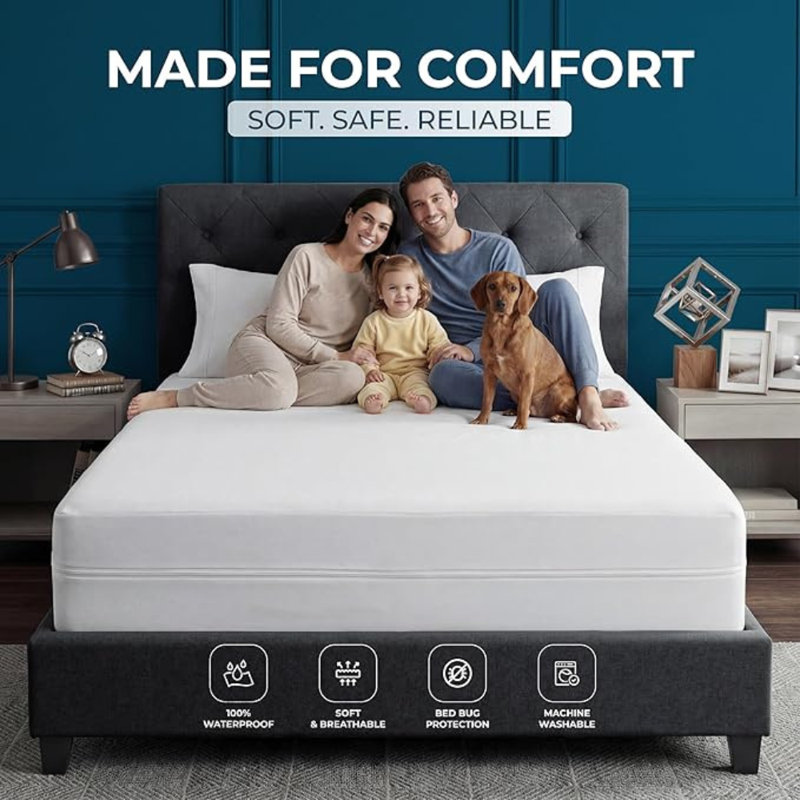Housse de protection pour matelas Beddora, Queen, 15"