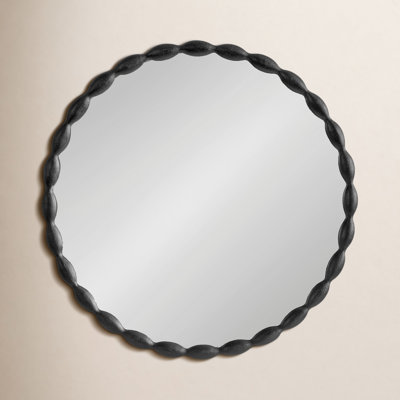 Metal Round Mirror