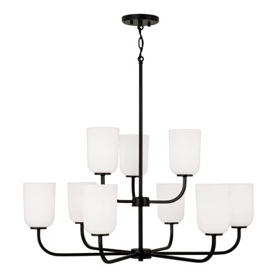 Krush 9 - Light Dimmable Tiered Chandelier