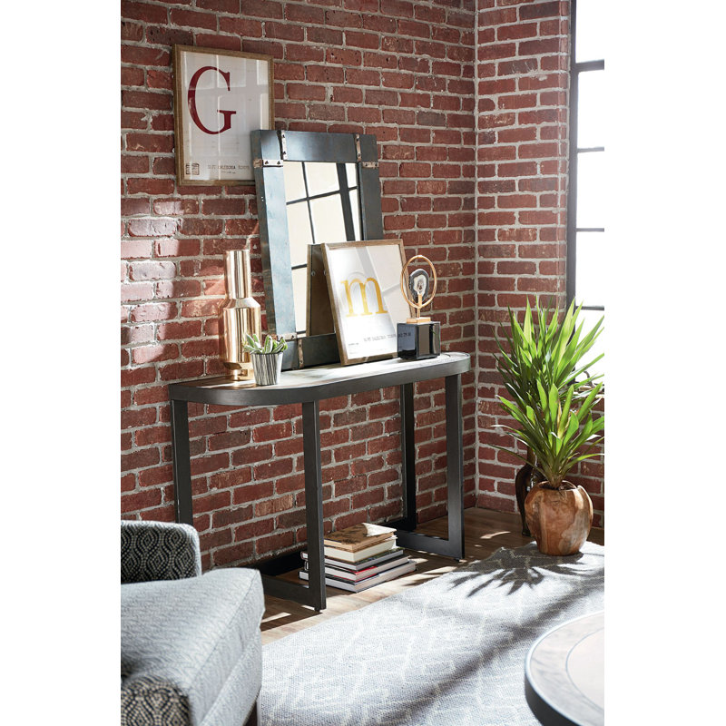 Joseph 50'' Solid Wood Top Console Table