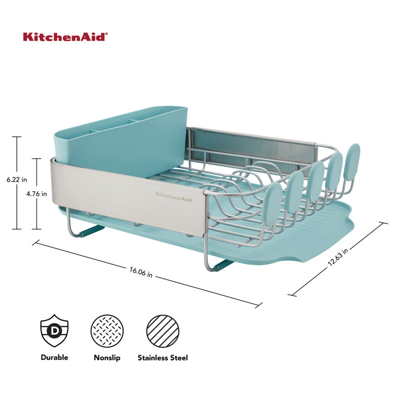 Kitchenaid Stainless Steel Compact Dish Rack 