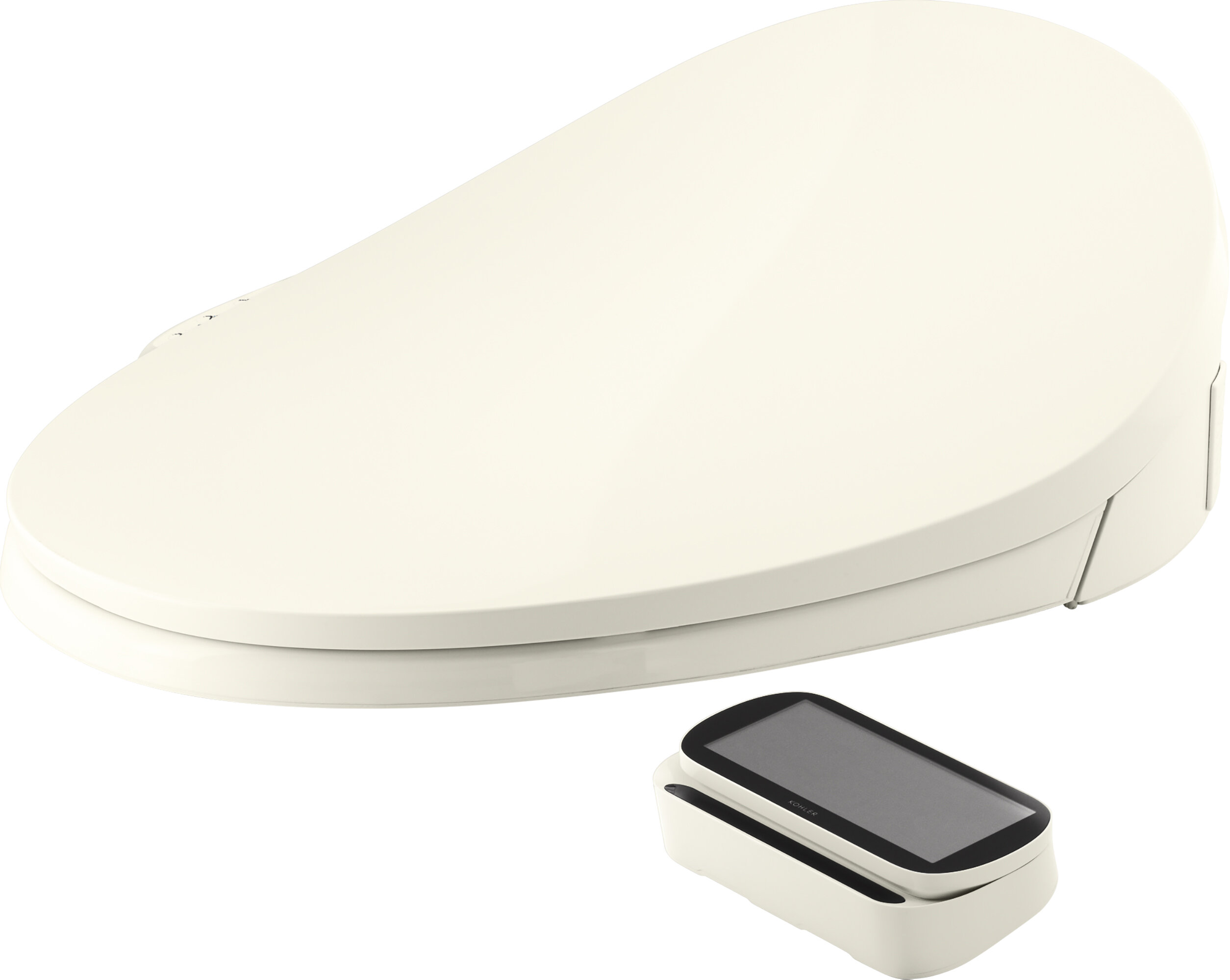 Kohler PureWash E750 Elongated Electric Bidet Toilet Seat With Remote ...