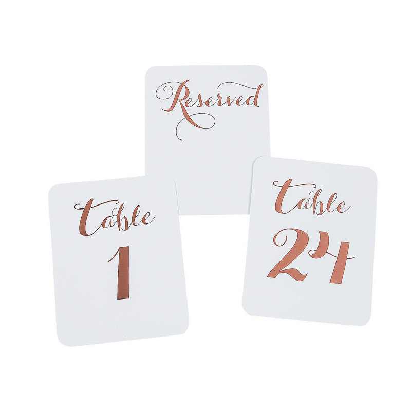 Table Number