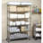 Maichin 48'' W Metal Height -Adjustable Shelving Unit with Wheels