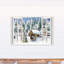 Art sur toile pour fenêtre christmas wonderland Bradyn-222366536