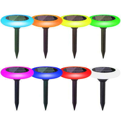Low Voltage Solar Powered Integrated LED Pathway Light