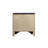 Modern Nightstand In Black: Felt Interior And Functionality Spacious