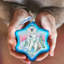 Holiday 4'' Handmade Glass Holiday Shaped Ornament