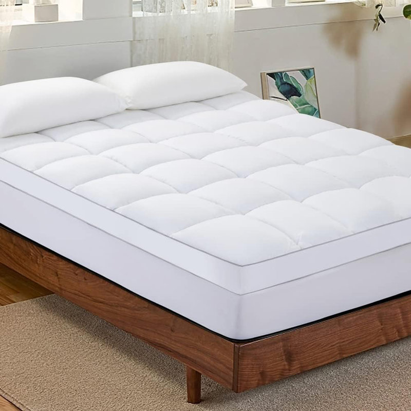 Americus 3'' Mattress Topper, White, King