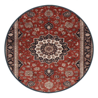 Tapis brun lavable à la machine