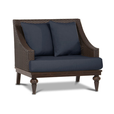 Somerby Premium All-Weather Wicker Outdoor Lounge Chair , Sunbrella® Cushions Included