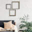 Ensemble de 3 tablettes murales Vintage Farmhouse Shadow Box-2130657461