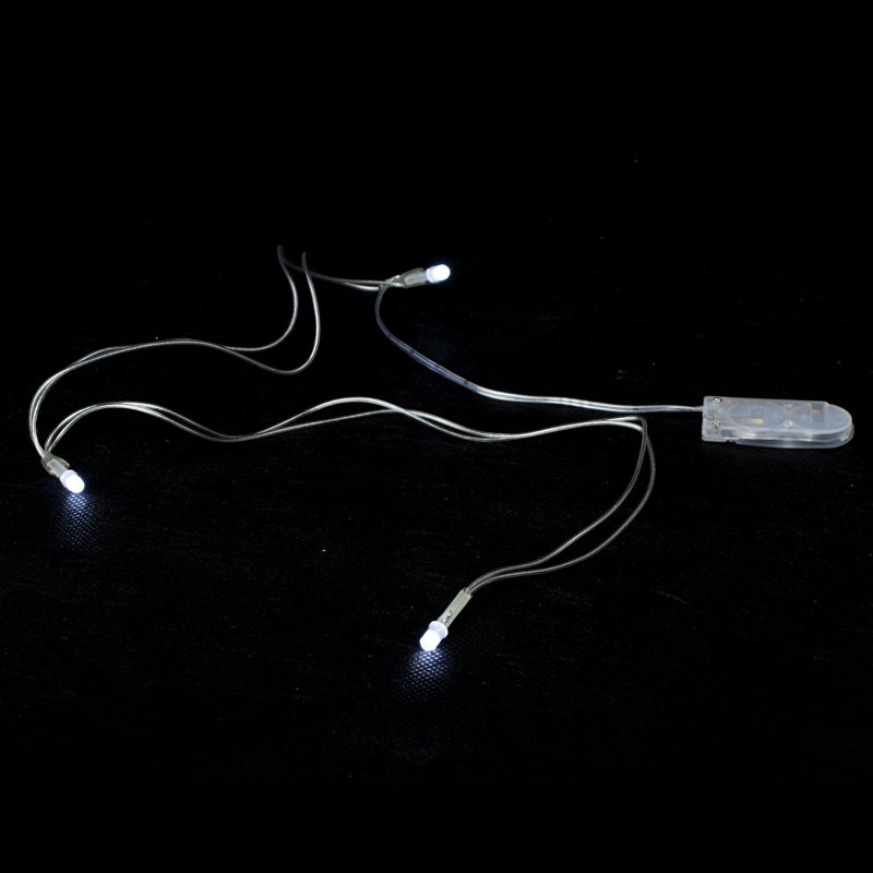 Indoor 3 - Bulb 10'' LED Fairy String Light